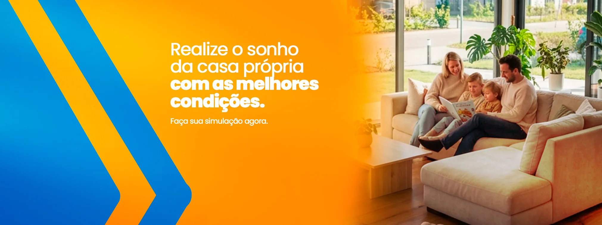 Realize o sonho da casa própria com as melhores condições. Faça sua simulação.